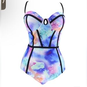 Vibrant Women's One Piece Swimsuit